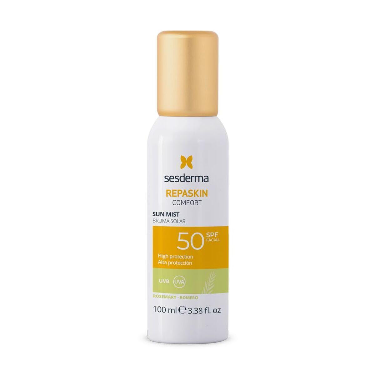Bruma Solar Protectora Sesderma Repaskin Comfort Rosemary Spf 50 100 ml