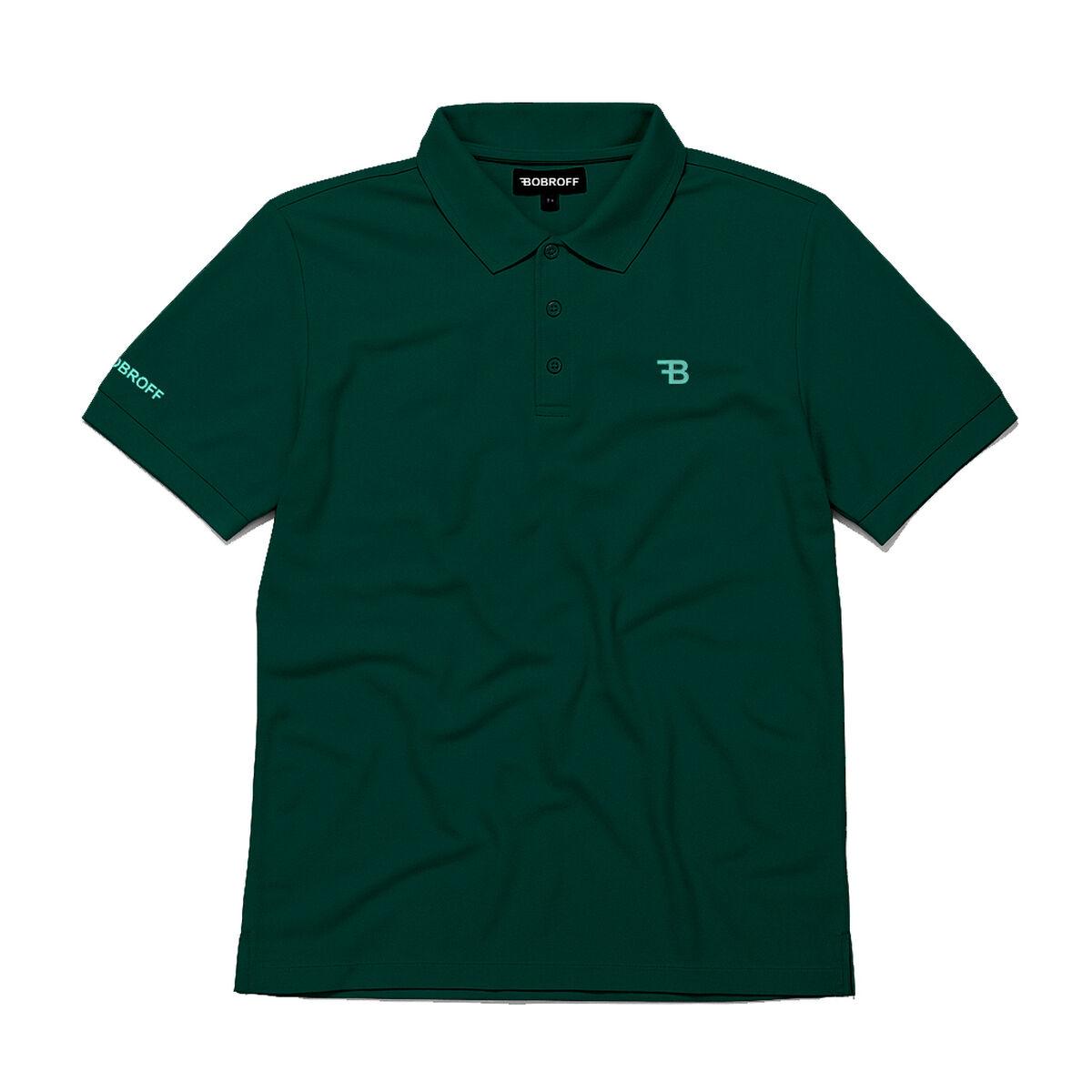 Polo de Manga Corta Hombre Bobroff Verde