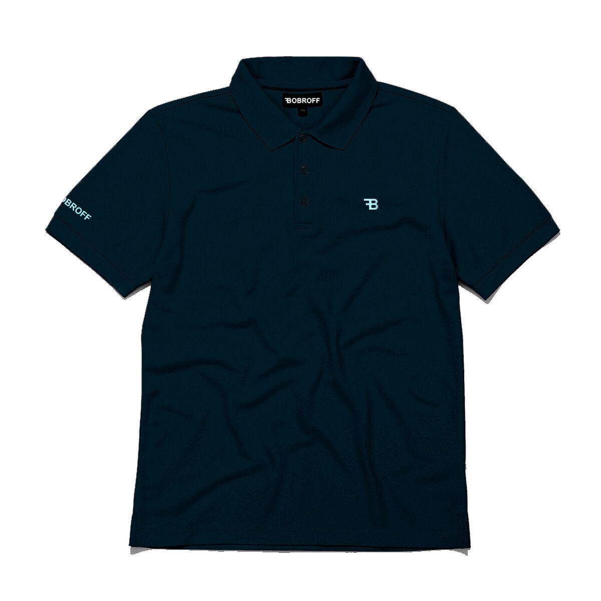 Polo de Manga Corta Hombre Bobroff Navy