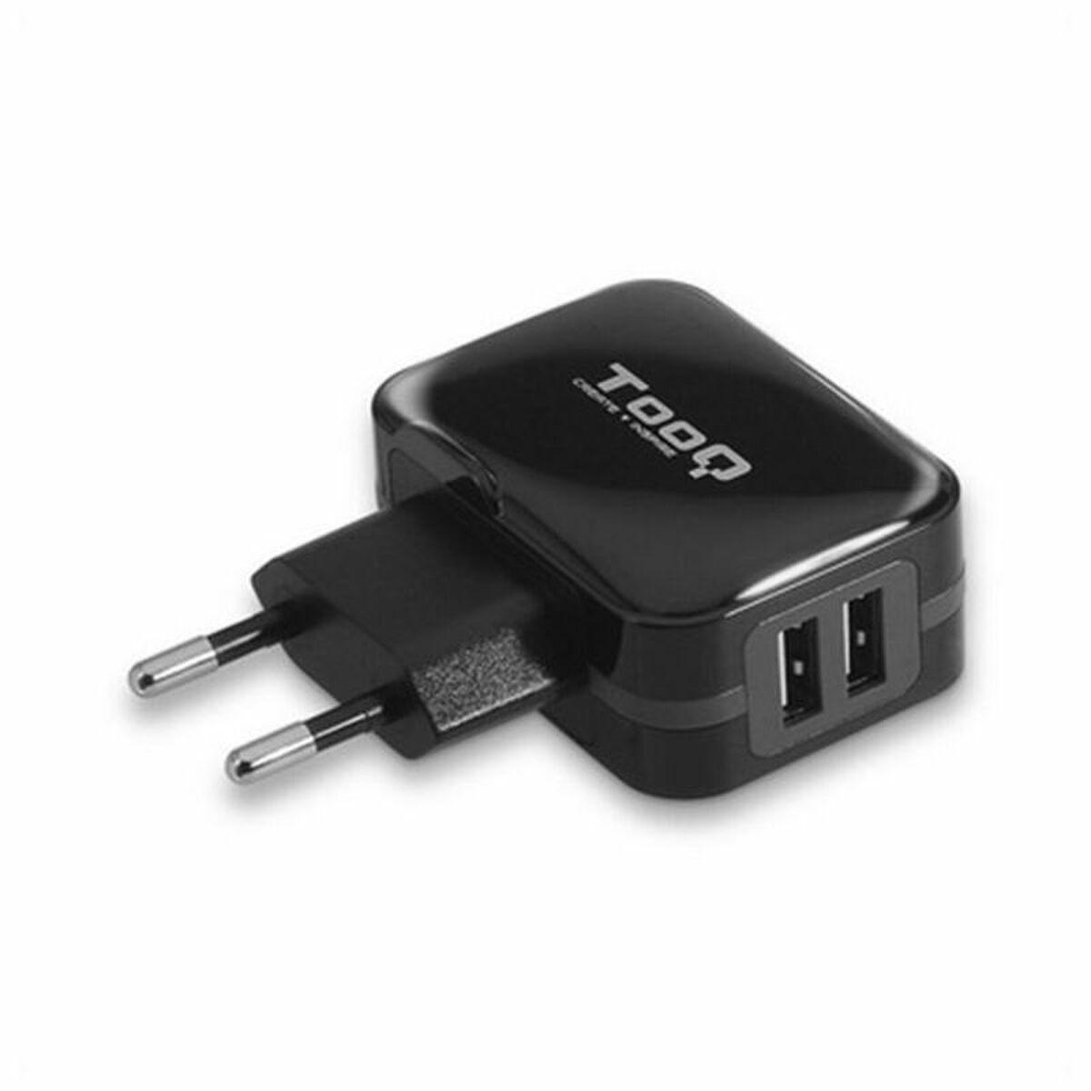 Cargador de Pared TooQ TQWC-1S02 Negro 17 W