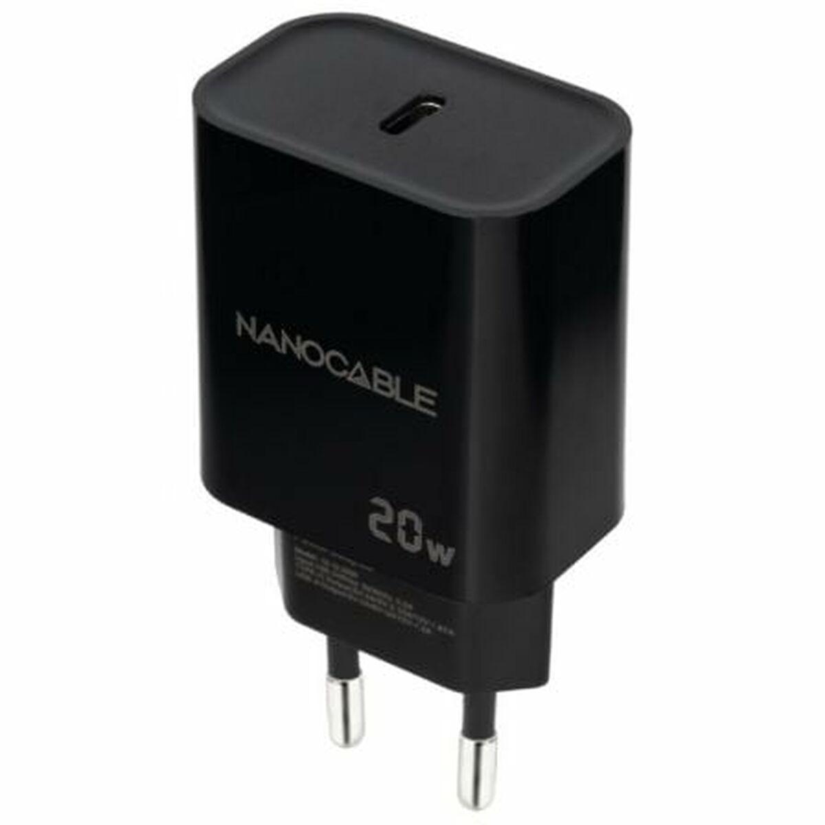 Cargador de Pared NANOCABLE 10.10.2006 Negro