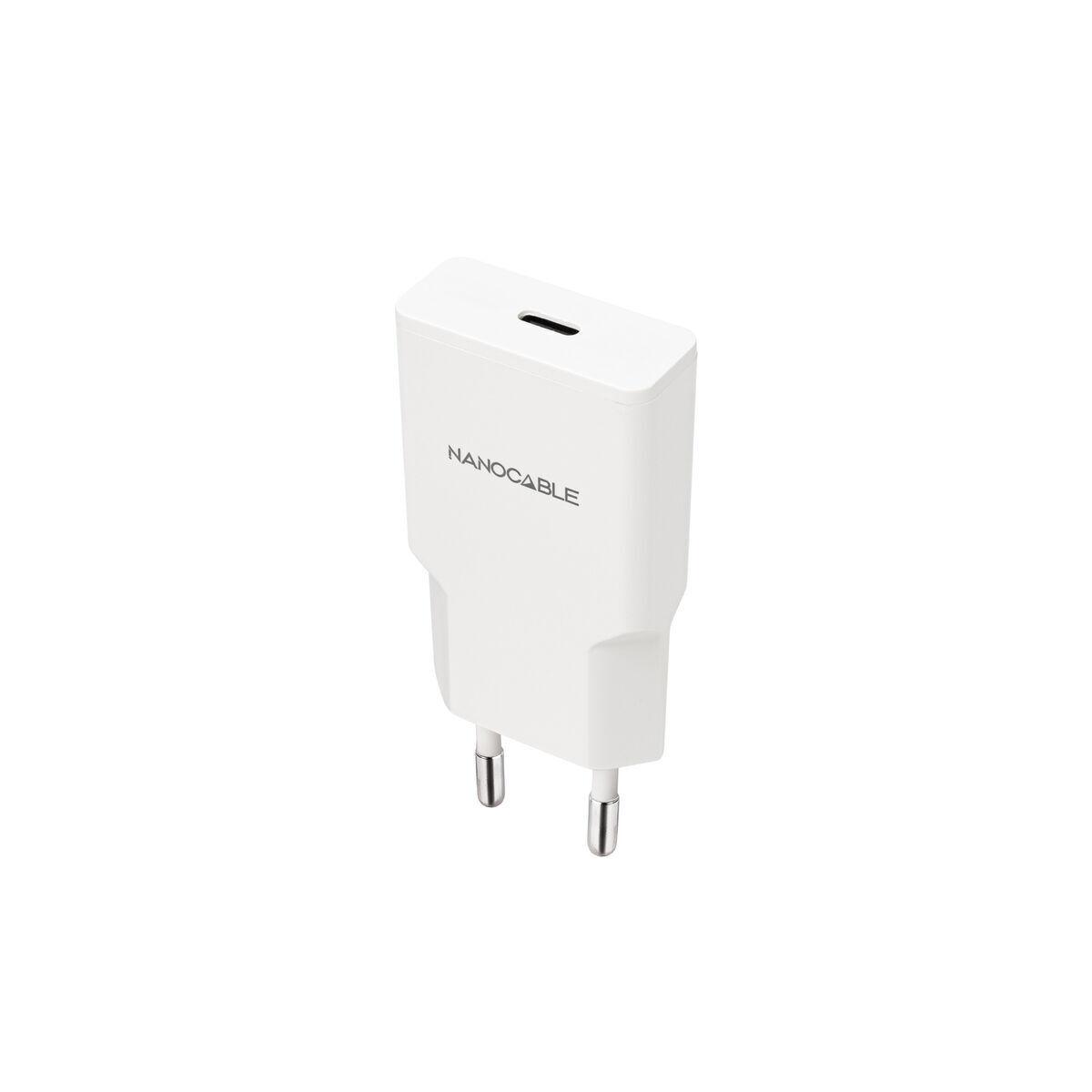 Cargador de Pared NANOCABLE 10.10.2024 Blanco