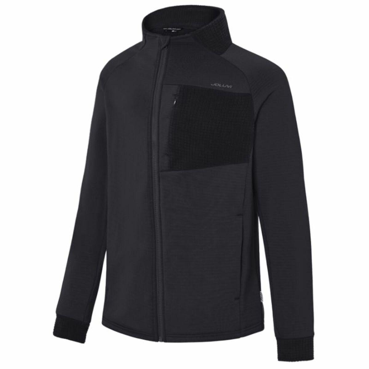 Sudadera sin Capucha Unisex Joluvi Burney Negro