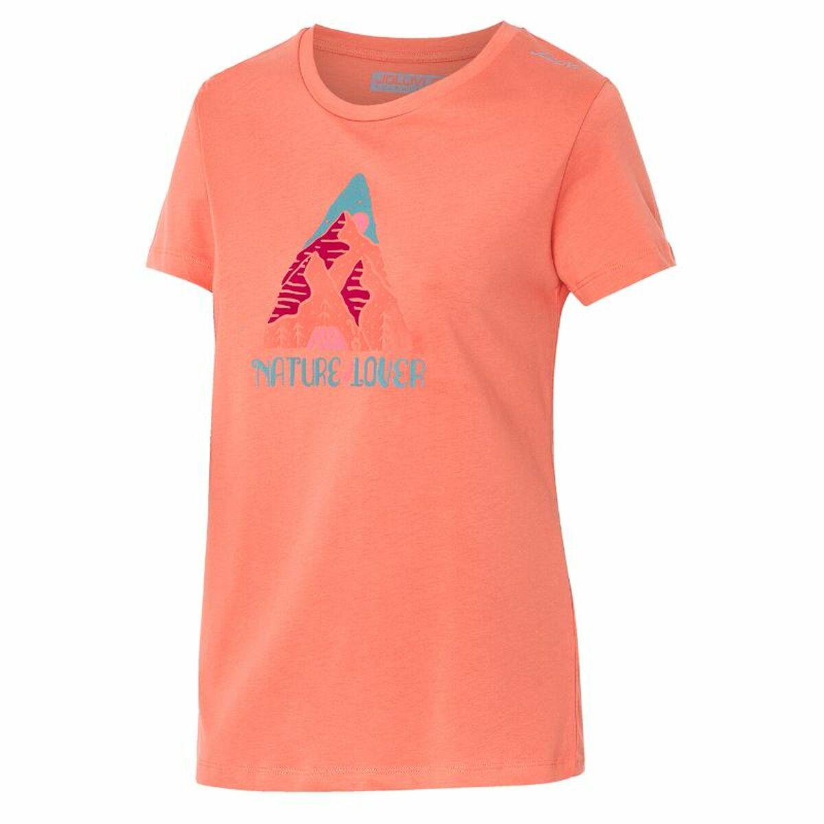 Camiseta de Manga Corta Hombre Joluvi Nature Lover Naranja
