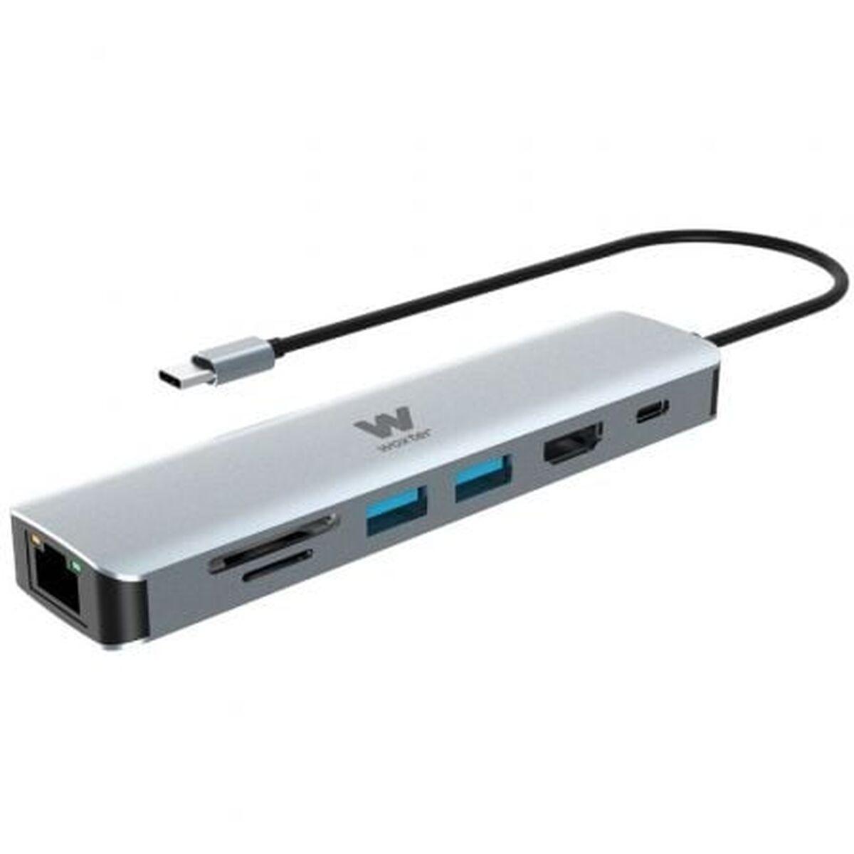 Hub USB 7 Puertos Woxter PE26-181