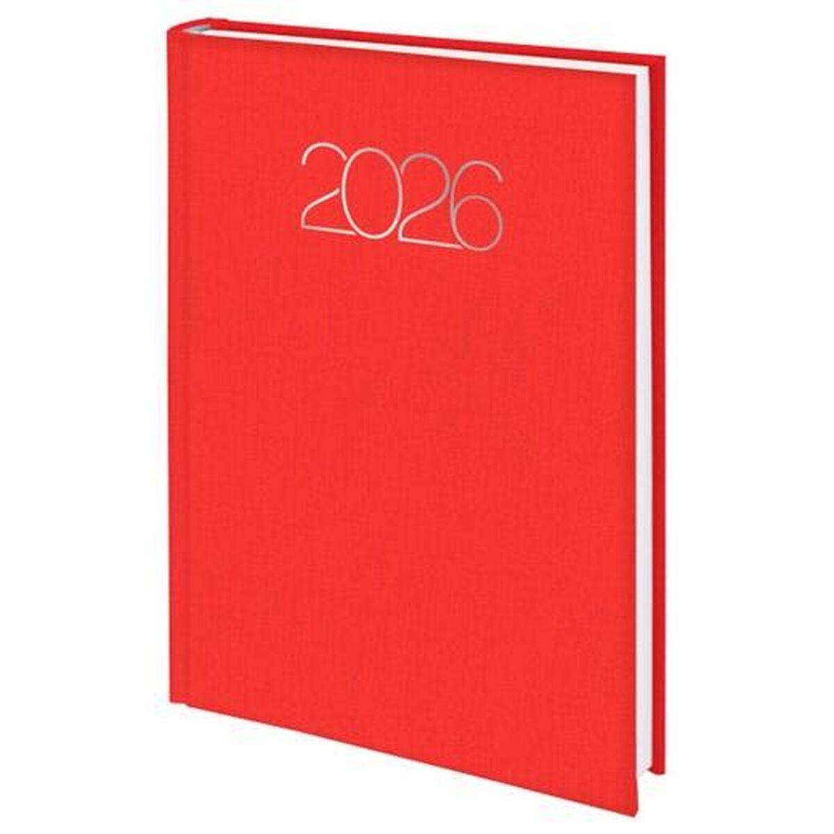 Dietario Deusto PREMIUM Rojo A5 14,5 x 20,5 cm 2026
