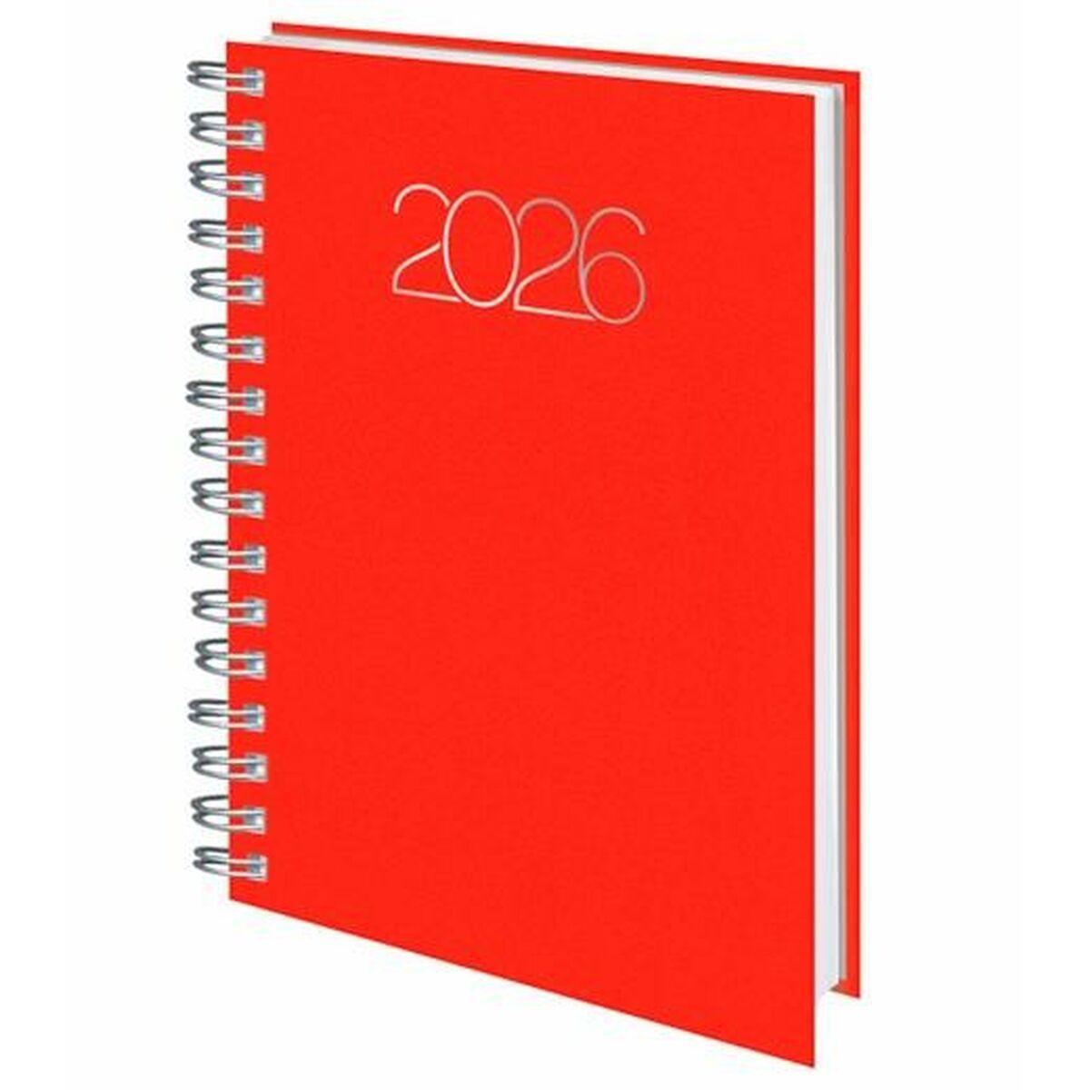Dietario Deusto PREMIUM Rojo A5 2026