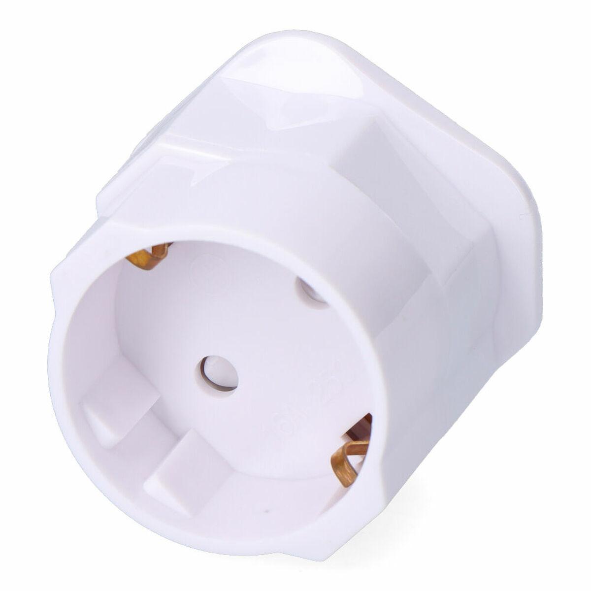 Adaptador para Enchufes F-line Blanco 13 A Enchufe EU