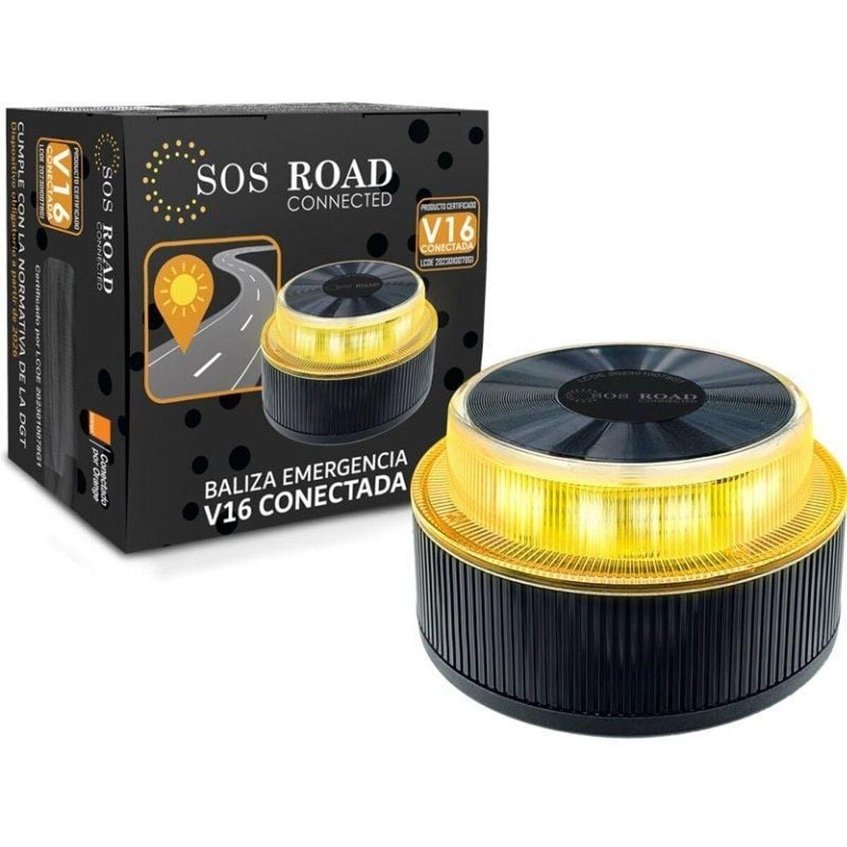 Baliza de Emergencia V16 conectada SOS Road Connected DP-EL2024-C1