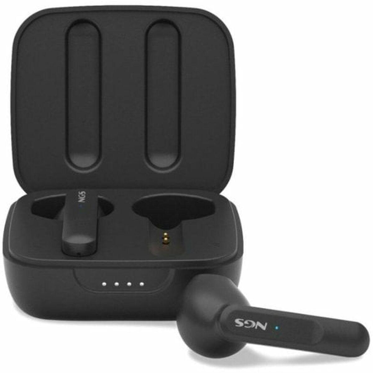 Auricular con Micrófono NGS ARTICAMOVEBLACK Negro