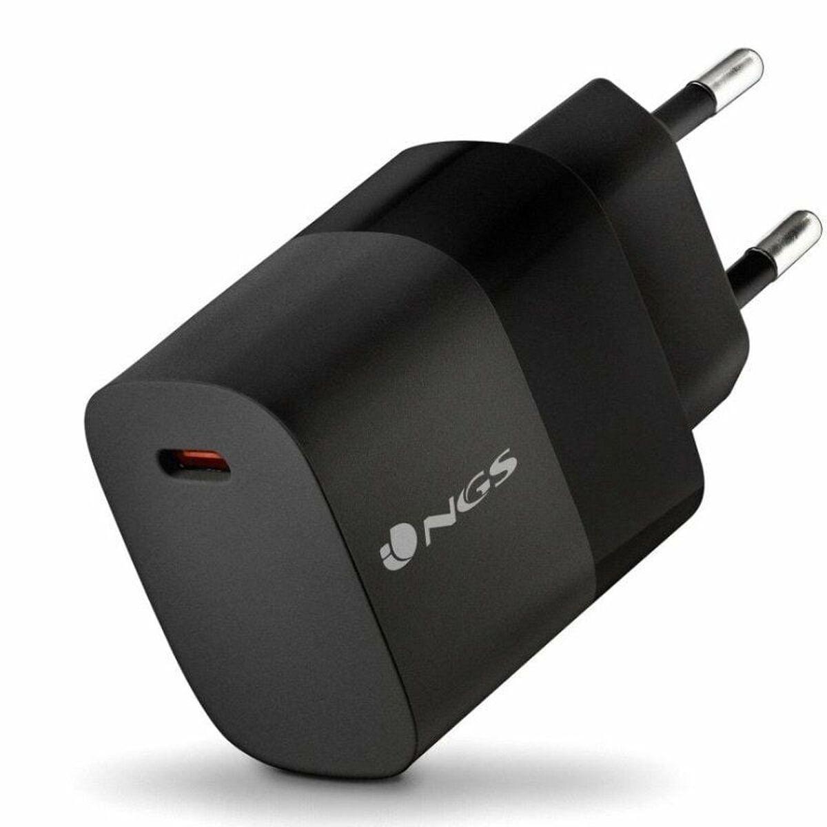Cargador de Pared NGS BUD20W 20 W 33 W Negro