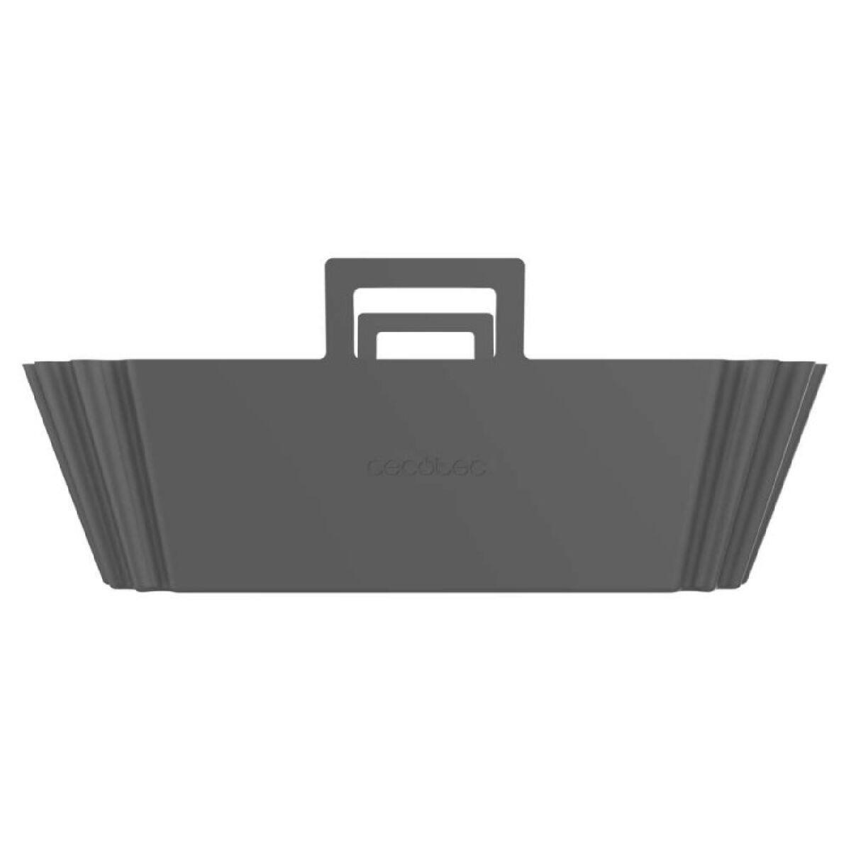 Bandeja reutilizable de silicona para Freidora de aire Cecotec Cecofry TwinBucket Silicona 22,5 x 13 x 8,6 cm 2 Unidades