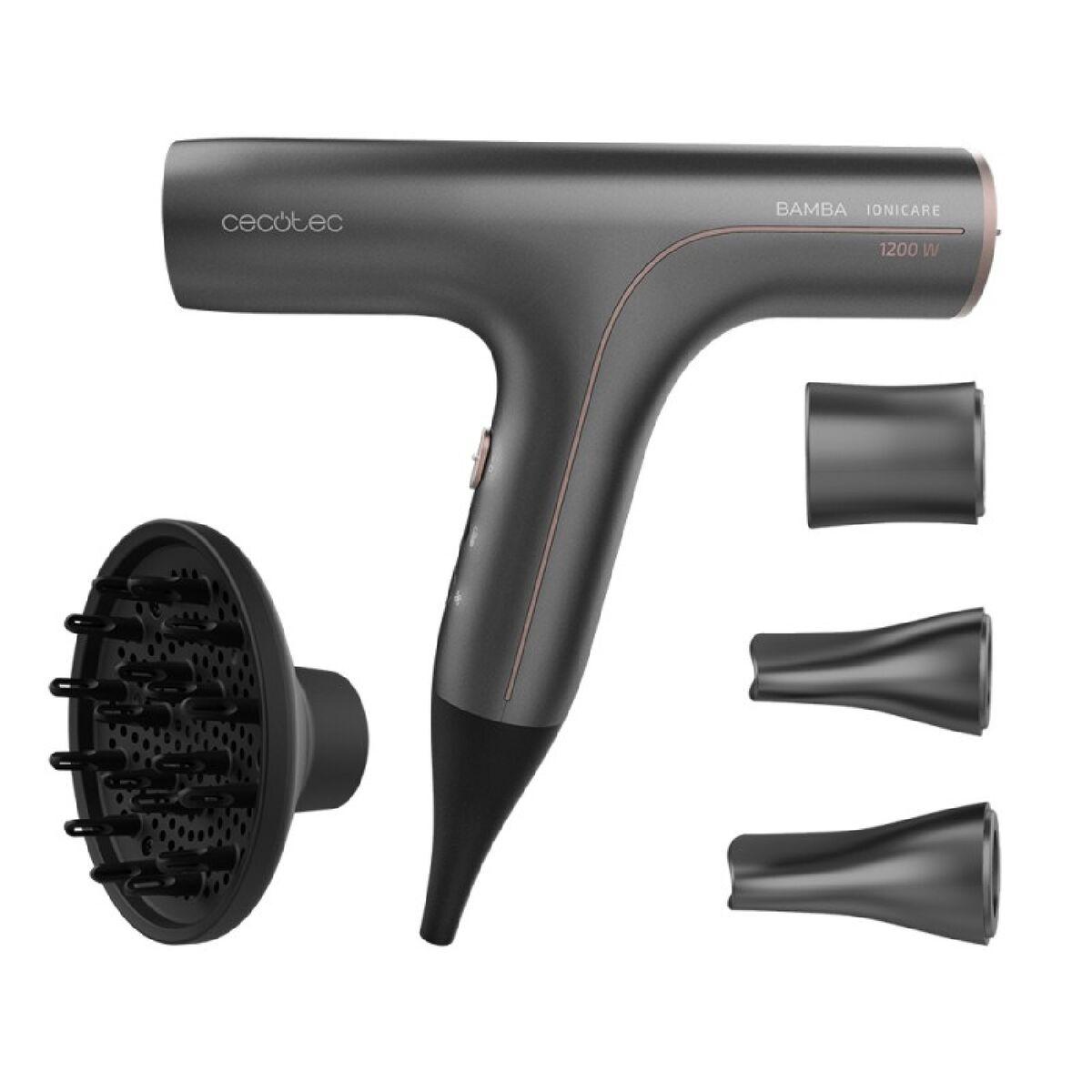 Microondas Cecotec Bamba IoniCare 6000 Rockstar Soft Pro 1200 W Negro Gris