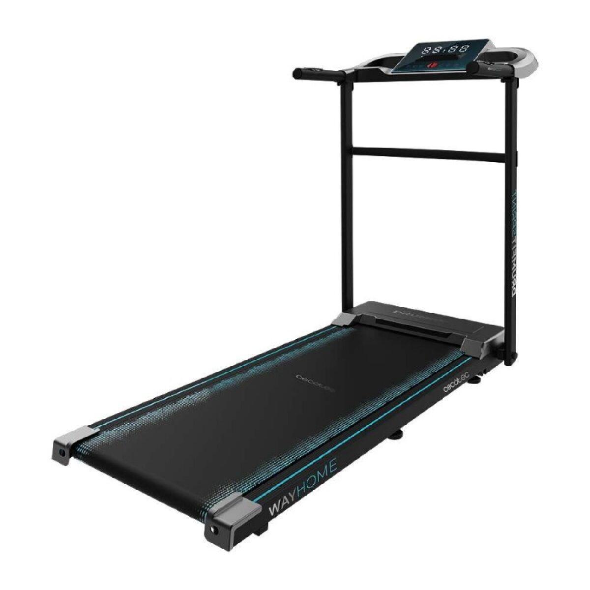 Cecotec Cinta de Correr Plegable con Pantalla LCD y Pulsómetro DrumFit WayHome 1000 Sprint