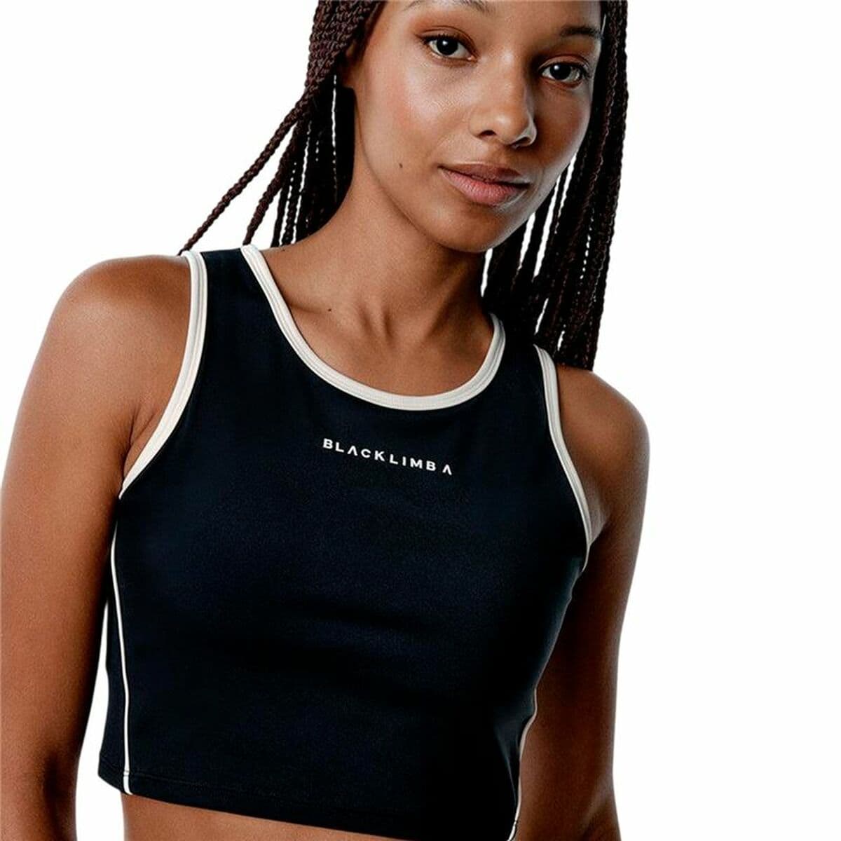 Top Deportivo de Mujer Black Limba Streamline Negro Fitness