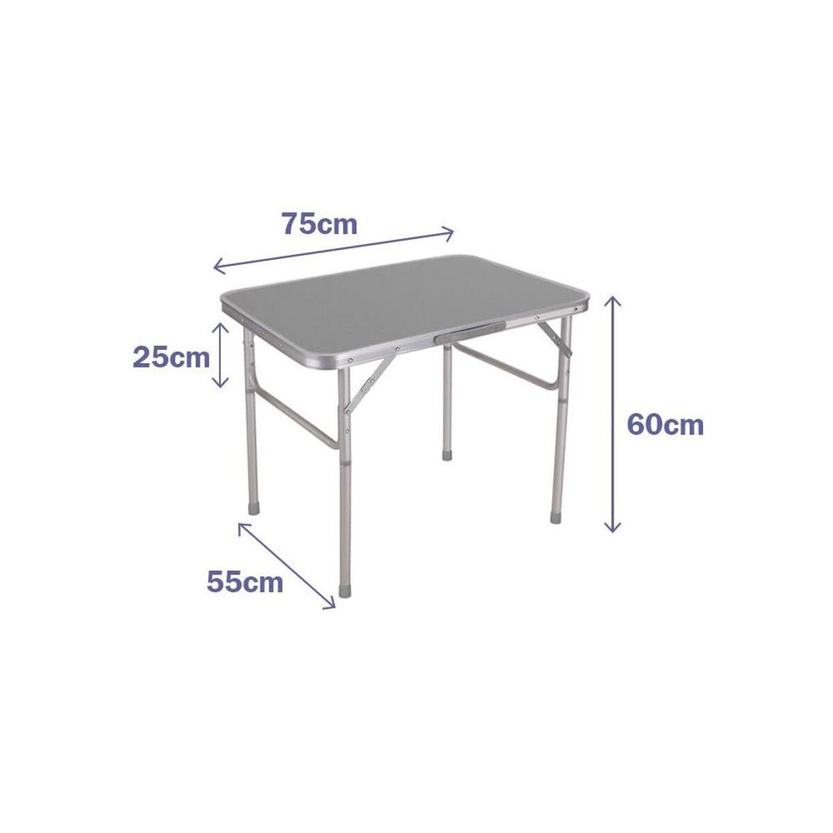 Mesa Plegable Marbueno Gris 75 x 60 x 55 cm
