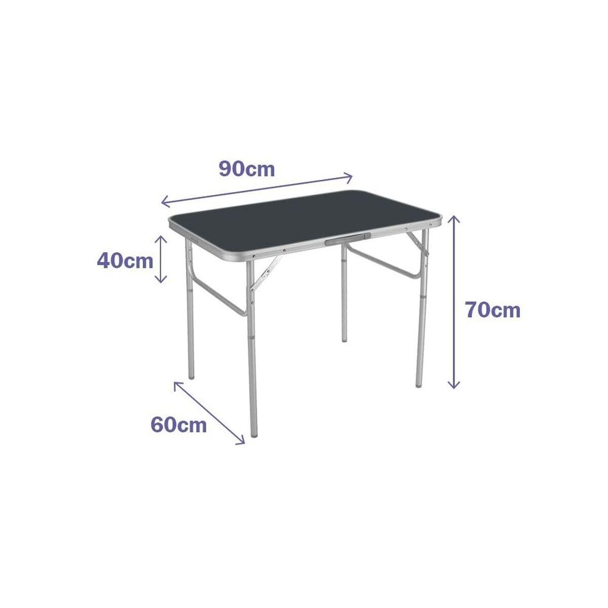 Mesa Plegable Marbueno Gris 90 x 70 x 60 cm
