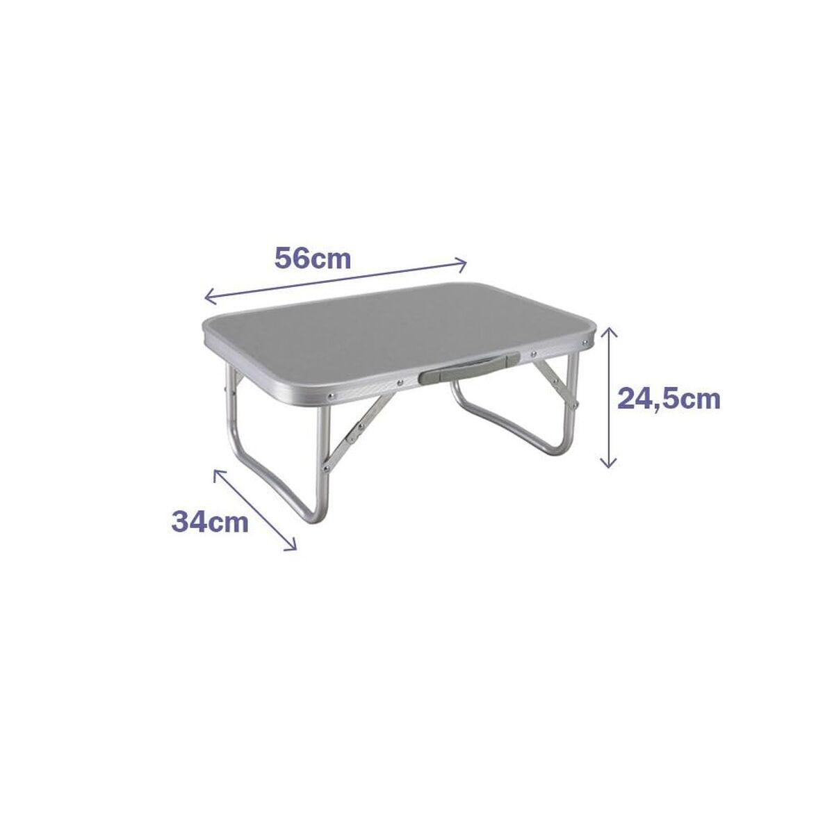 Mesa Plegable Marbueno Gris 56 x 24 x 34 cm
