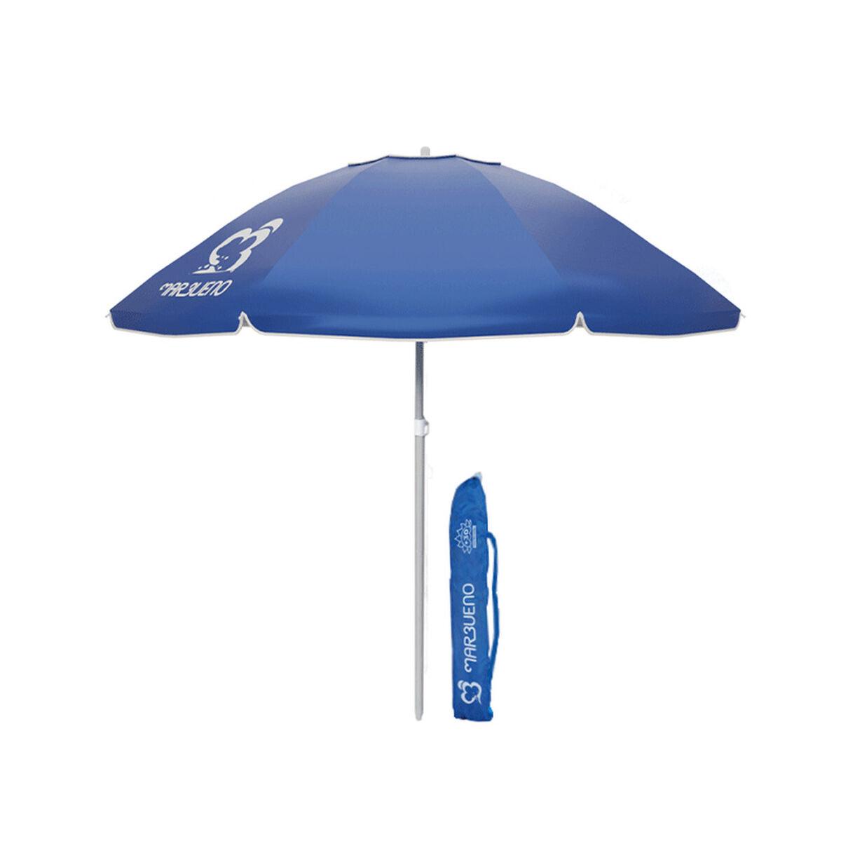 Sombrilla de playa Marbueno Azul oscuro 200 cm