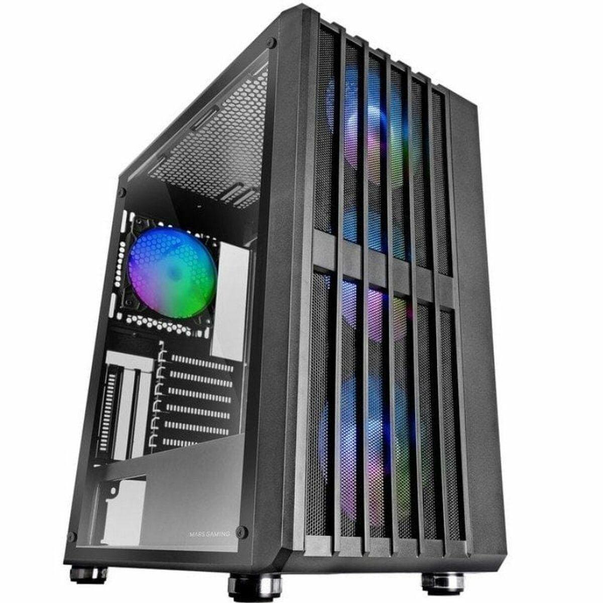 Caja Semitorre ATX Mars Gaming MCVAULT Negro