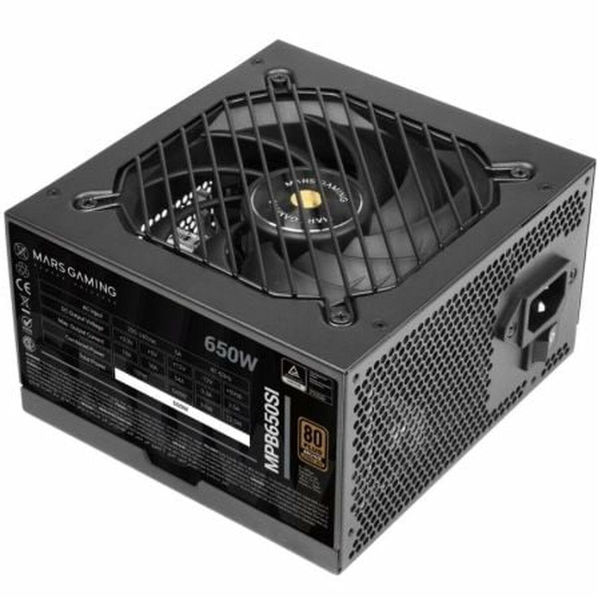 Fuente de Alimentación Mars Gaming TACMARS-MPB650SI 650 W 80 Plus Bronze