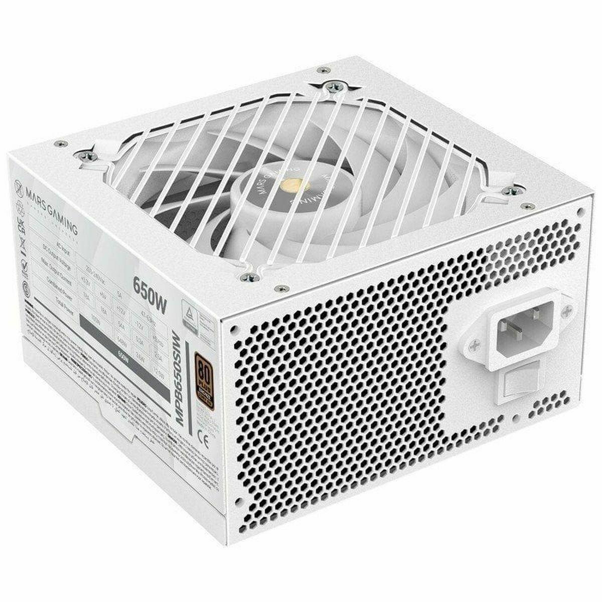 Fuente de Alimentación Mars Gaming MPB650SIW 650 W 80 Plus Bronze