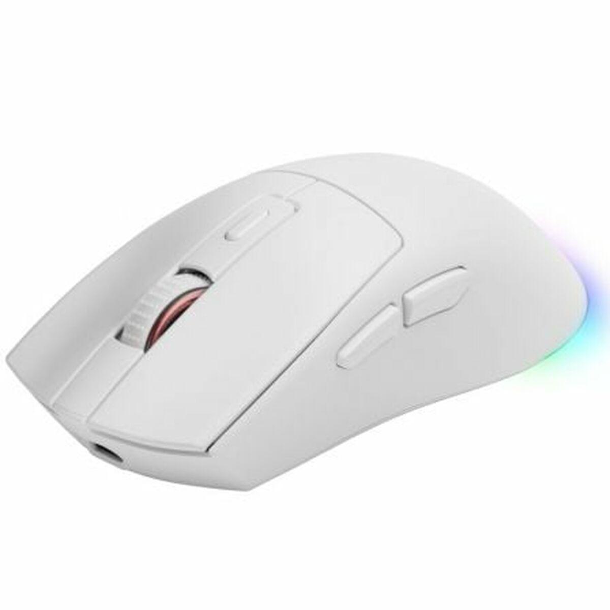 Ratón Mars Gaming MMT3W Blanco Negro