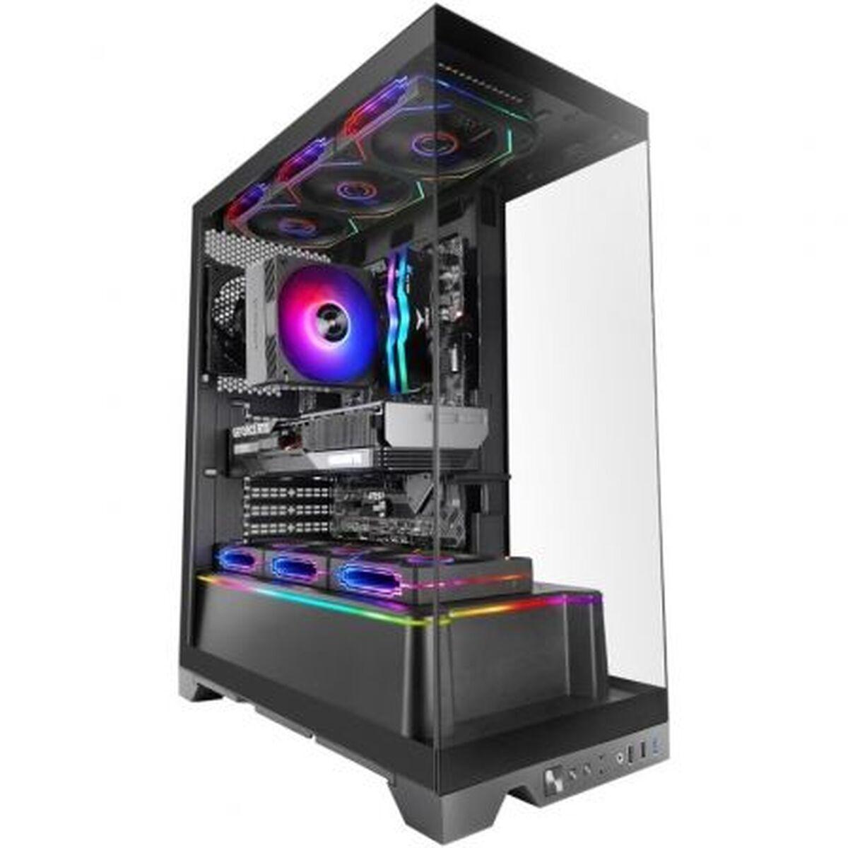 Caja Semitorre ATX Mars Gaming MCPRISMA Negro