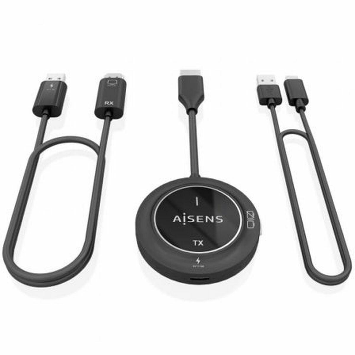 Cable HDMI Aisens ASWL-H2K30M002-BK Negro