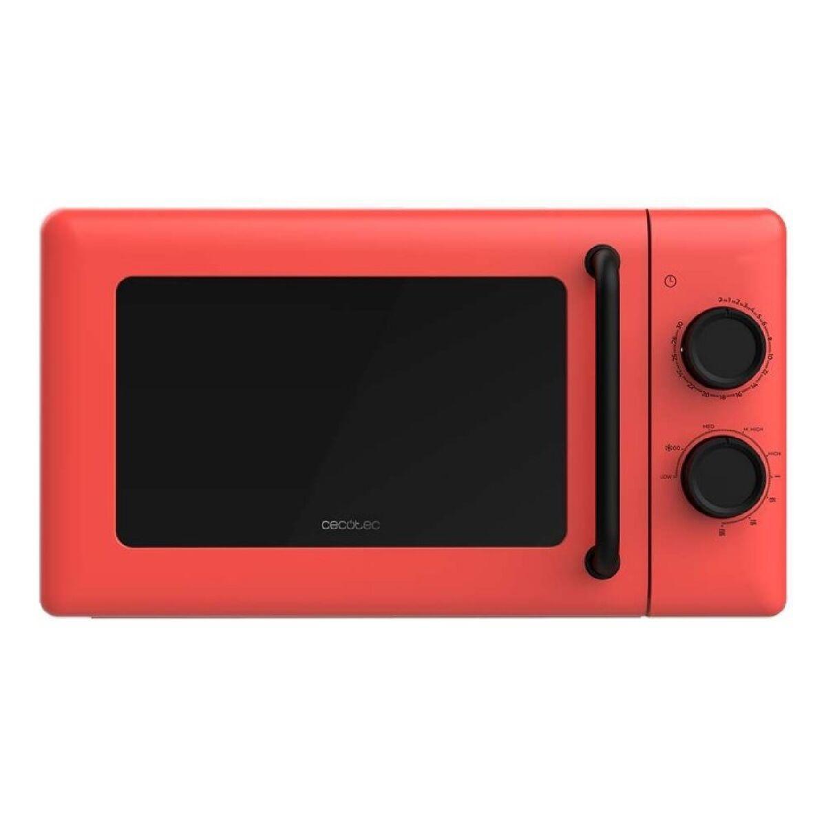 Microondas Cecotec Proclean 3110 Rojo 700 W 20 L