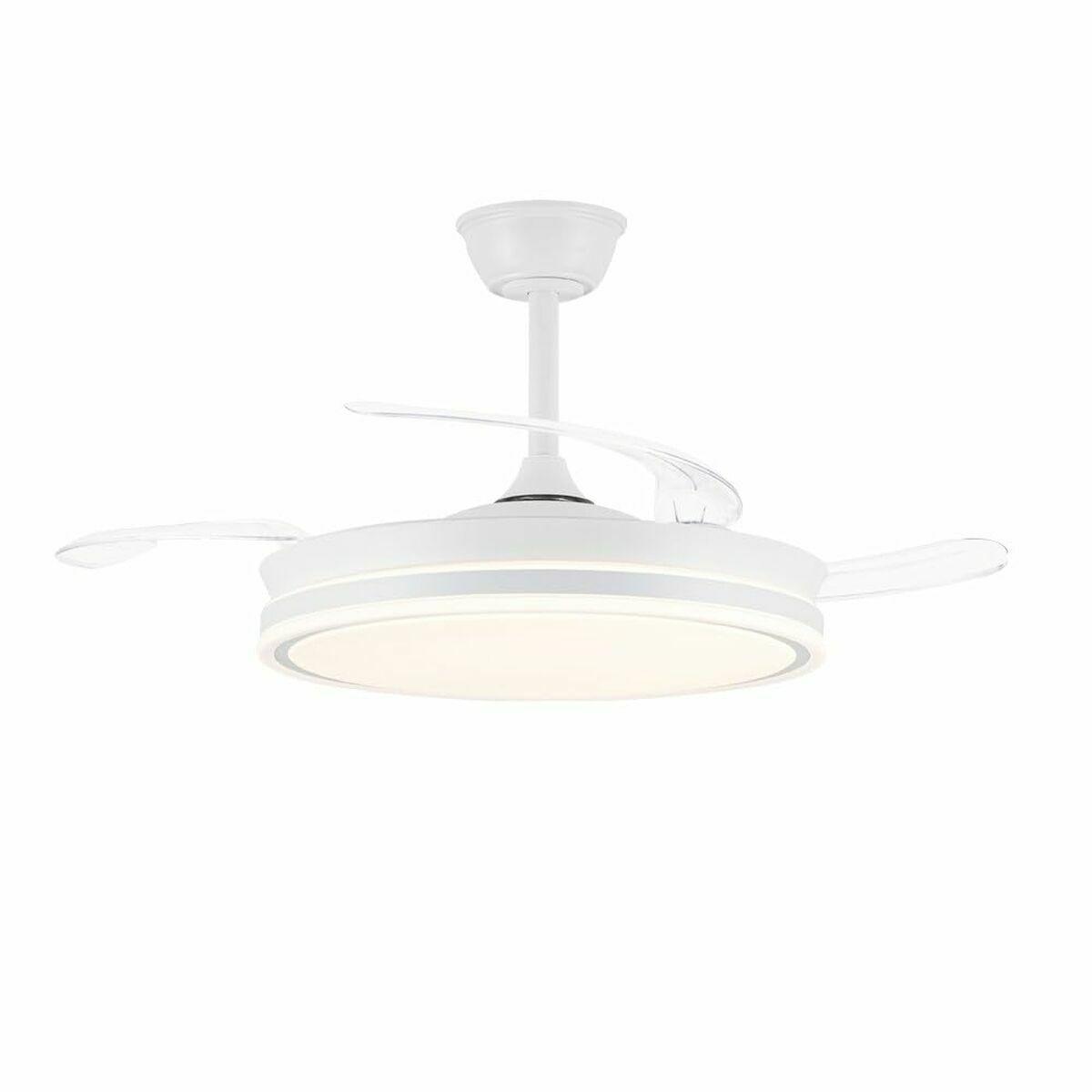 Ventilador de Techo CristalRecord EVO RETRAC Blanco 72 W