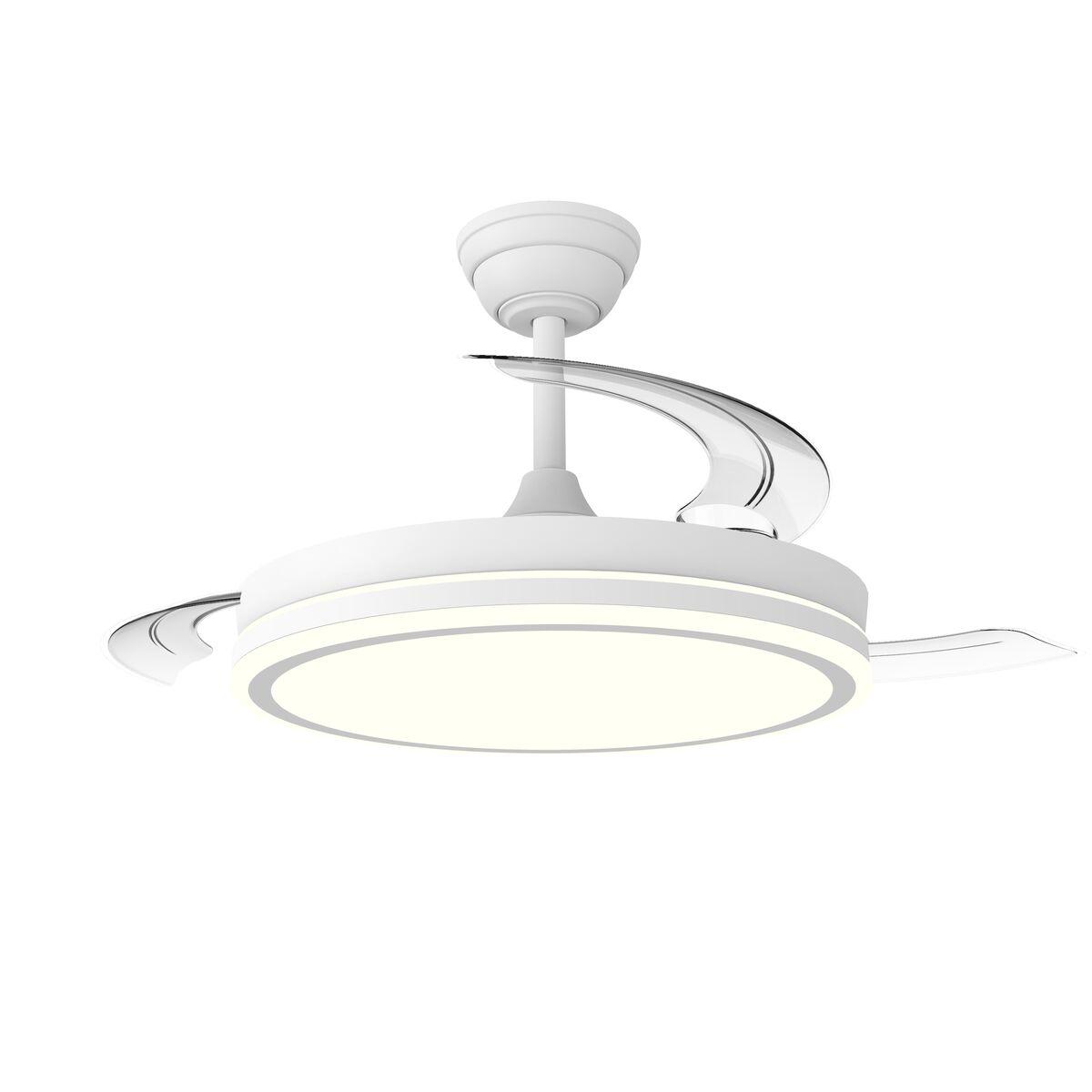 Ventilador de Techo CristalRecord 85-100-42-000 Blanco