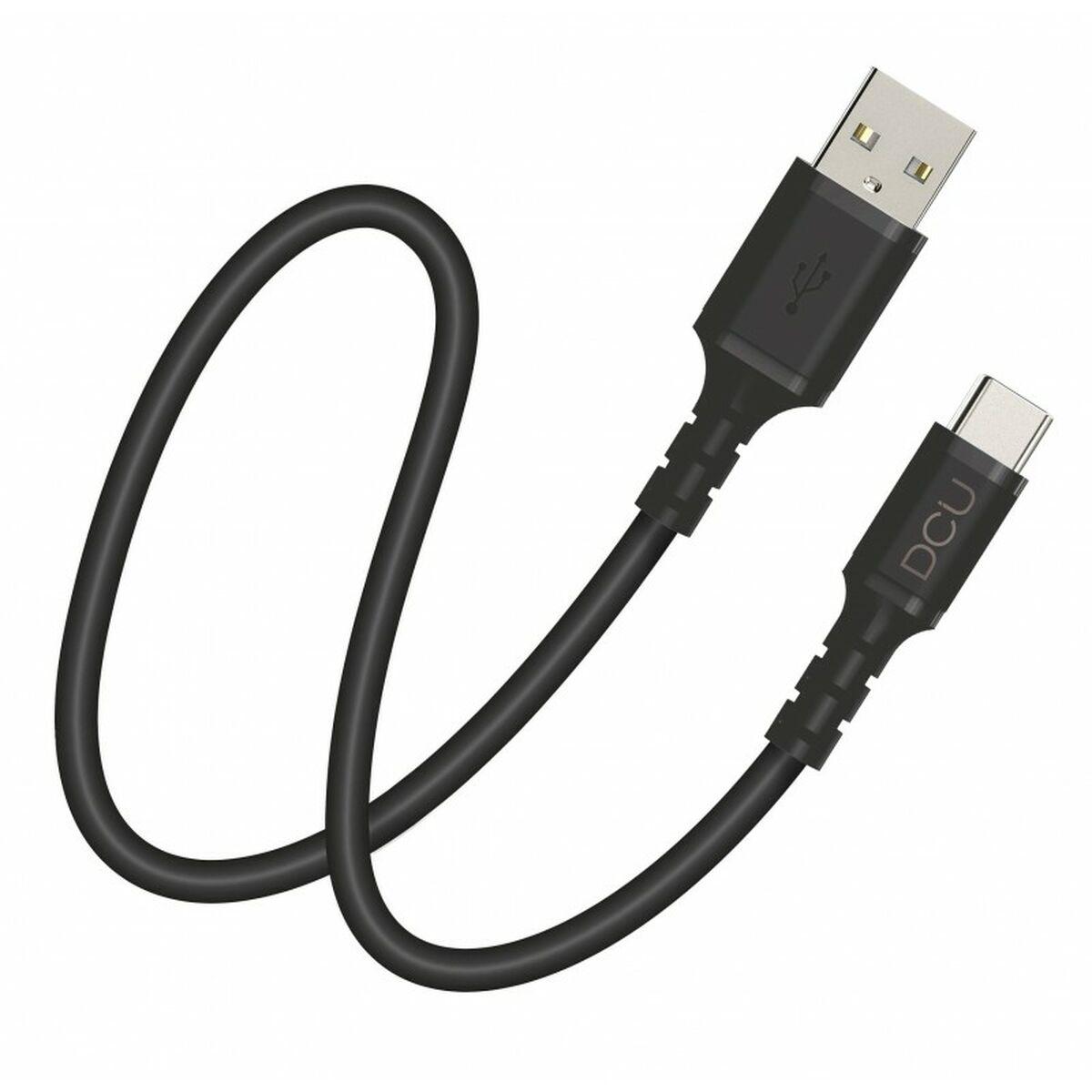 Cable USB DCU 30402077 Negro 1,5 m