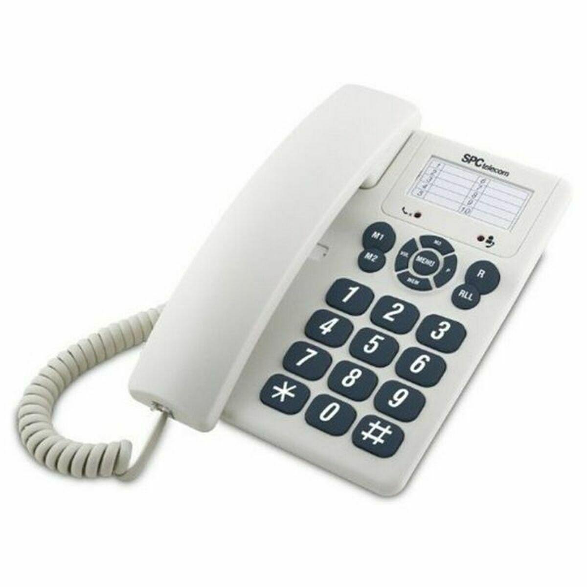Teléfono Fijo SPC Gramo Blanco