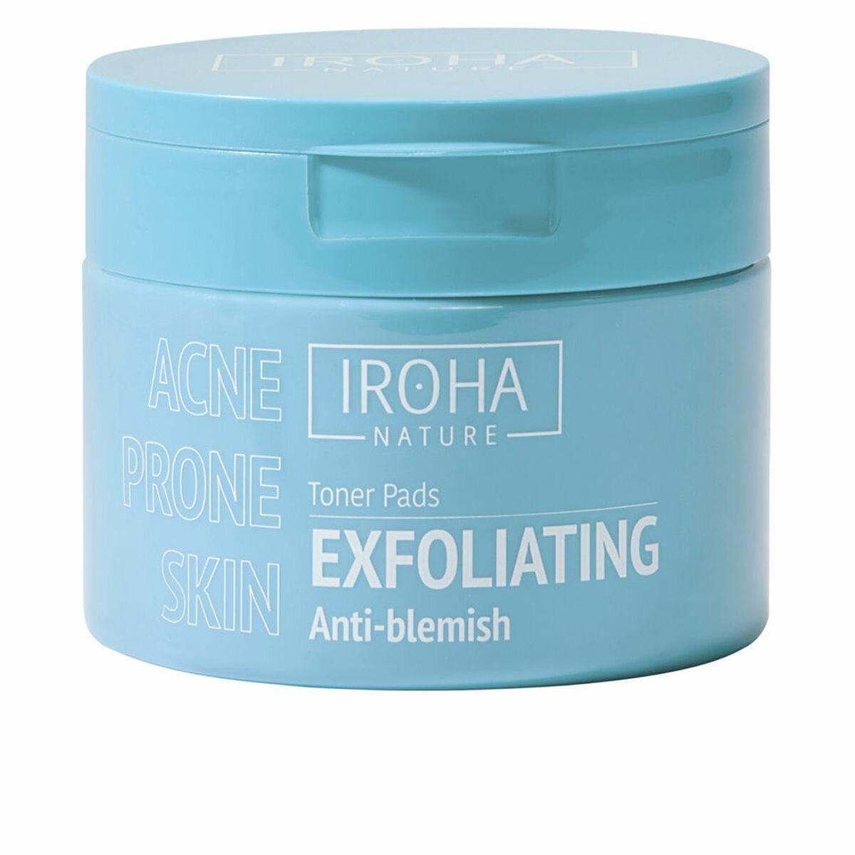 Discos faciales Iroha ACNE PRONE SKIN Exfoliante (50 Unidades)
