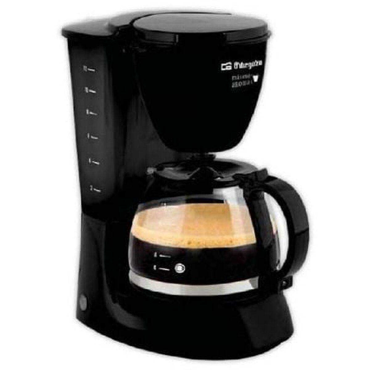 Cafetera de Goteo Orbegozo 16894 Negro