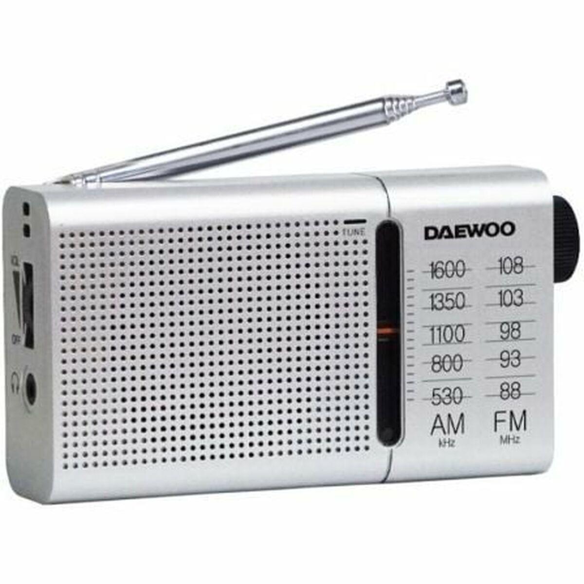 Radio Portátil Daewoo DW1037 Negro AM/FM