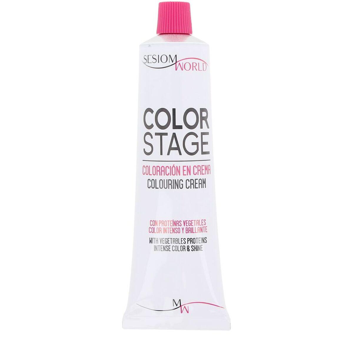 Coloración en Crema SesioMWorld COLOR STAGE Nº 7.21-Rubio Irise Ceniza 100 ml