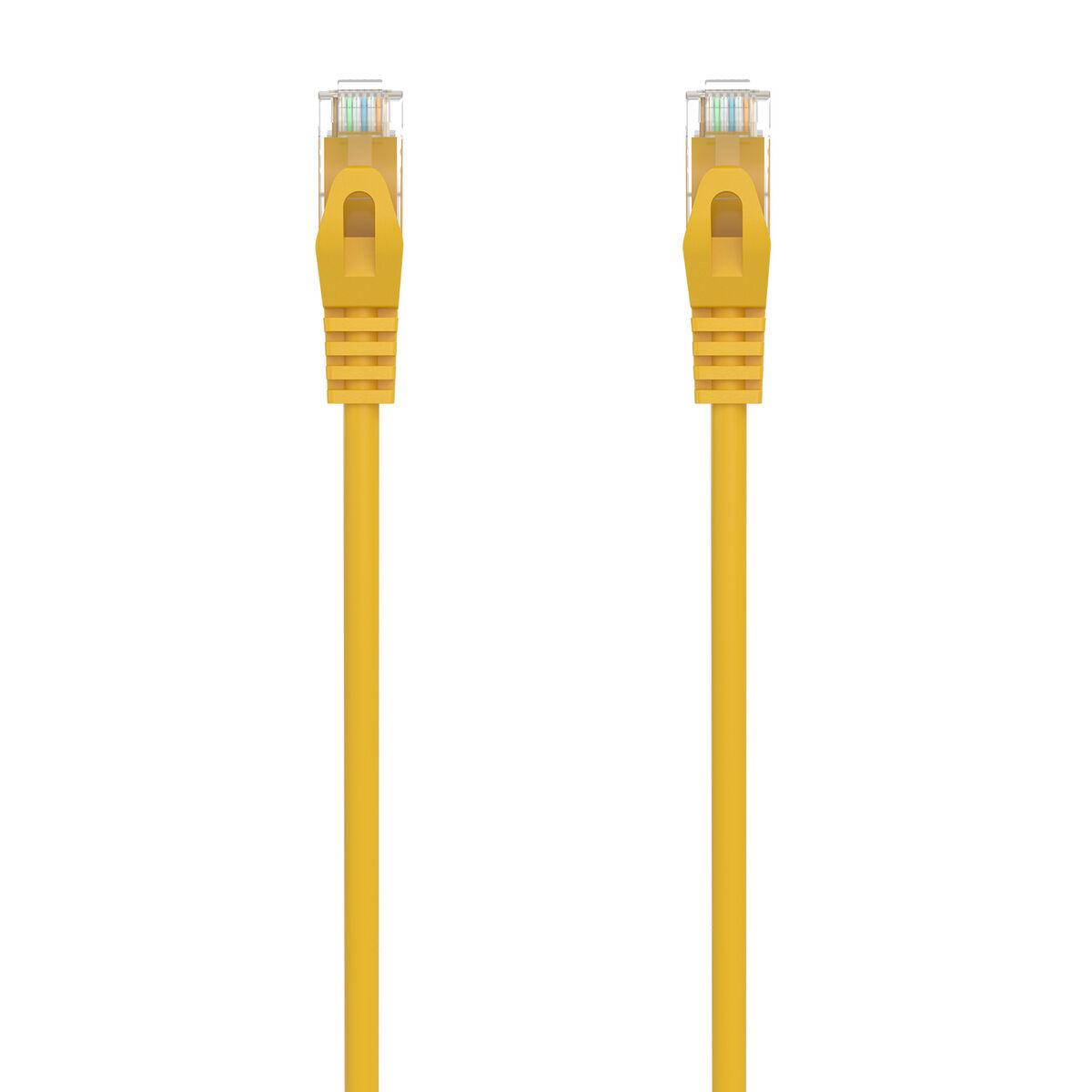 Cable RJ45 Categoría 6 UTP Rígido Aisens A145-0569 Amarillo 3 m