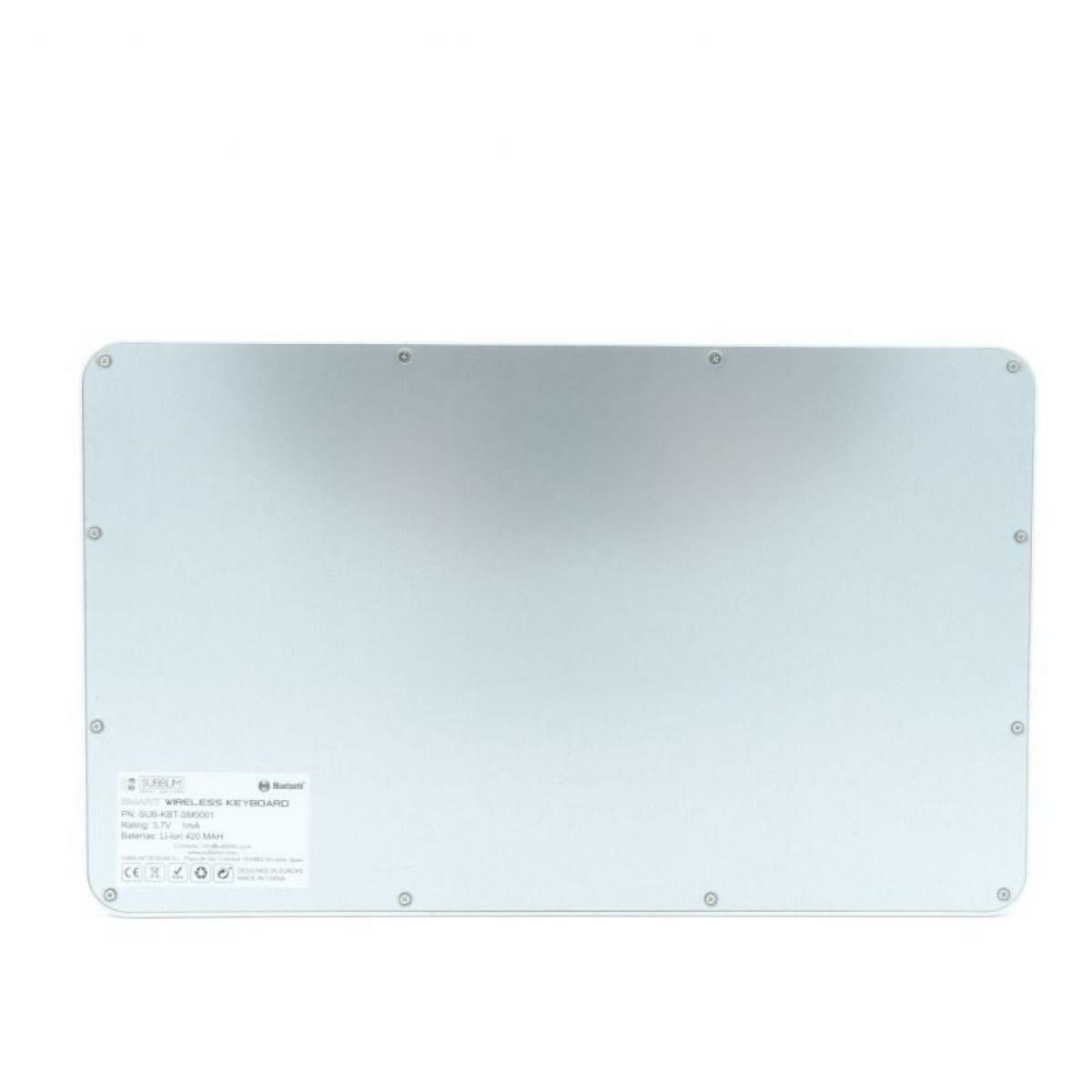 Teclado Bluetooth Subblim SUB-KBT-SM0001 Azul Plateado Qwerty Español