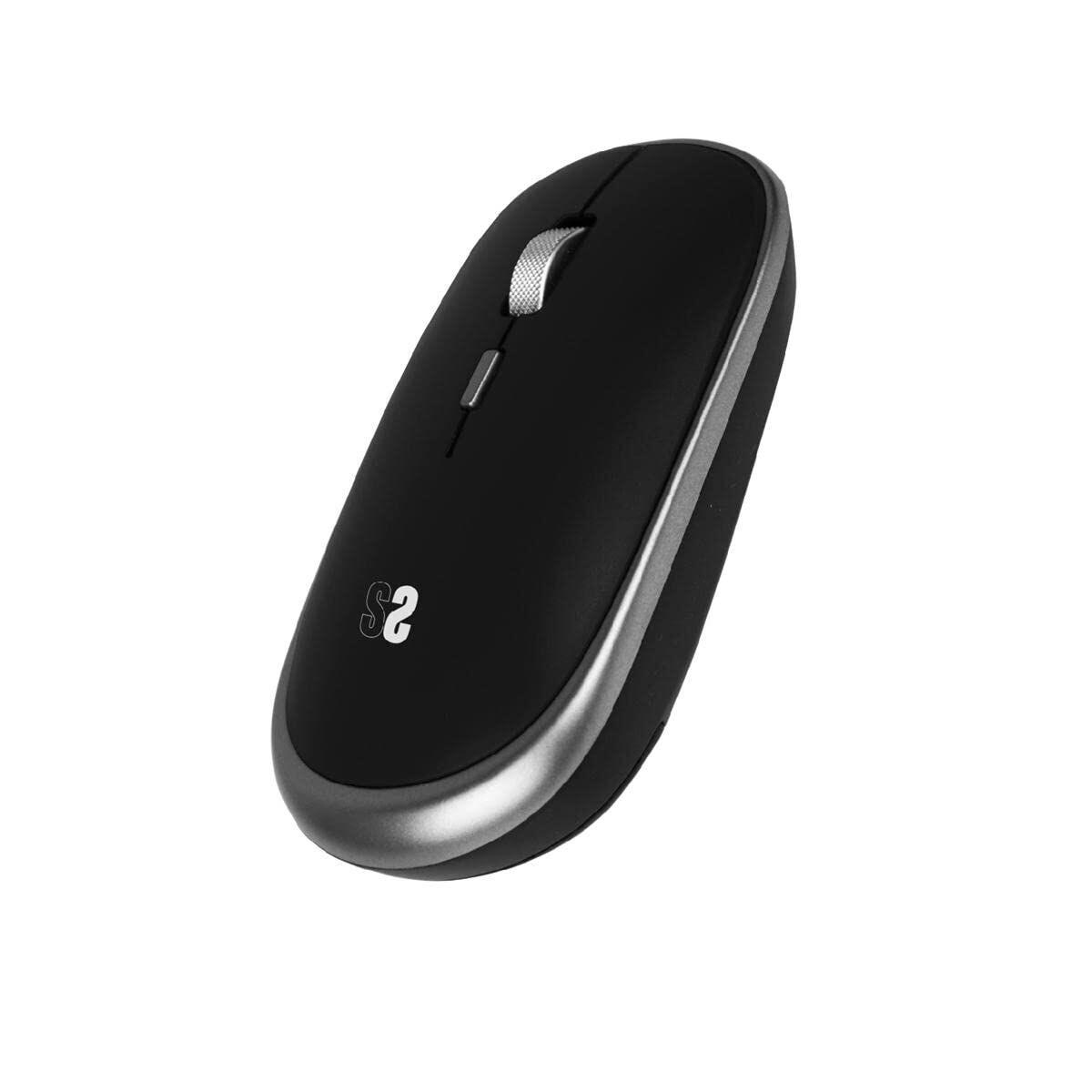 Ratón Inalámbrico Subblim SUBMORFM0002 Negro Plateado