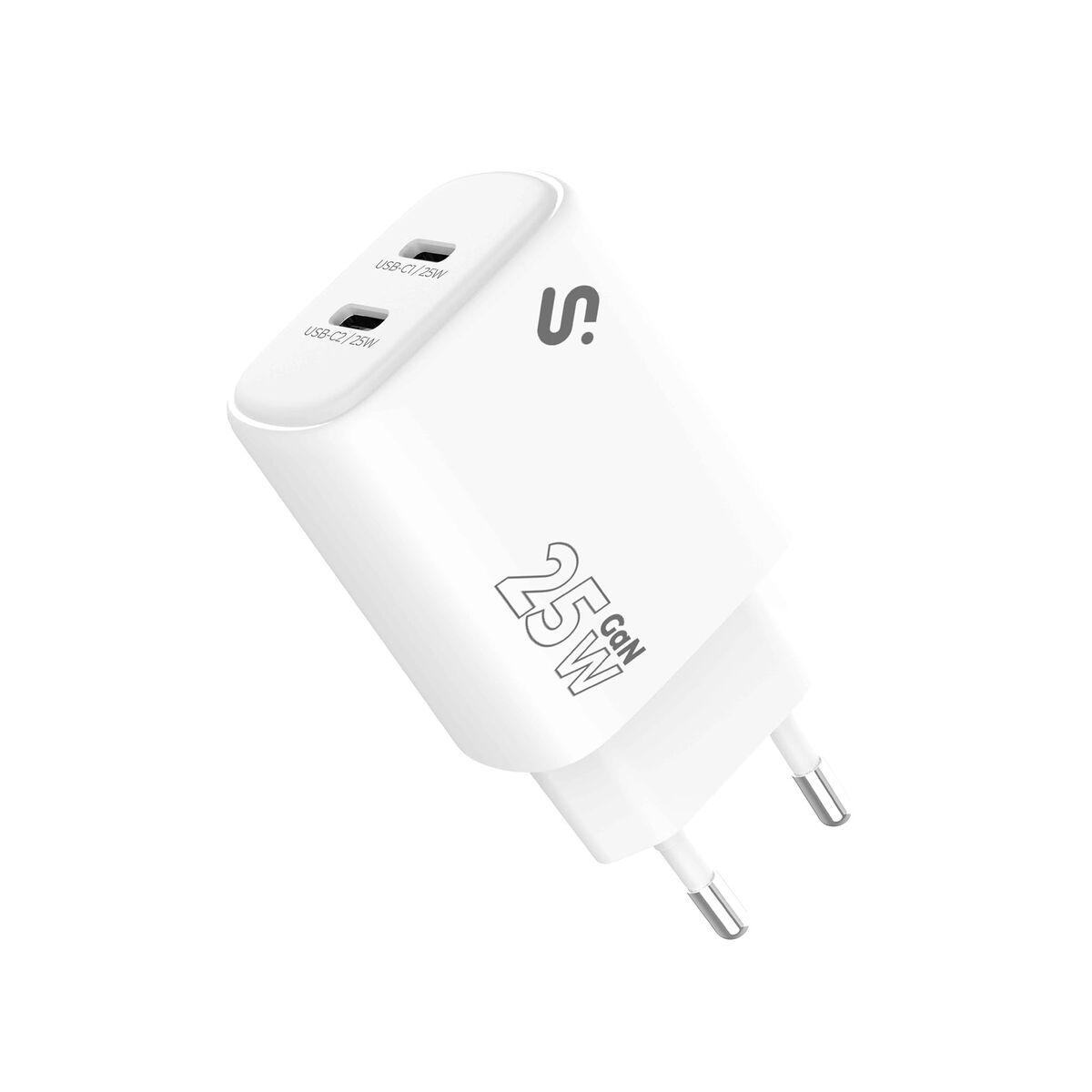 Cargador de Coche Subblim SUBCHG-6G2520 Blanco 120 W
