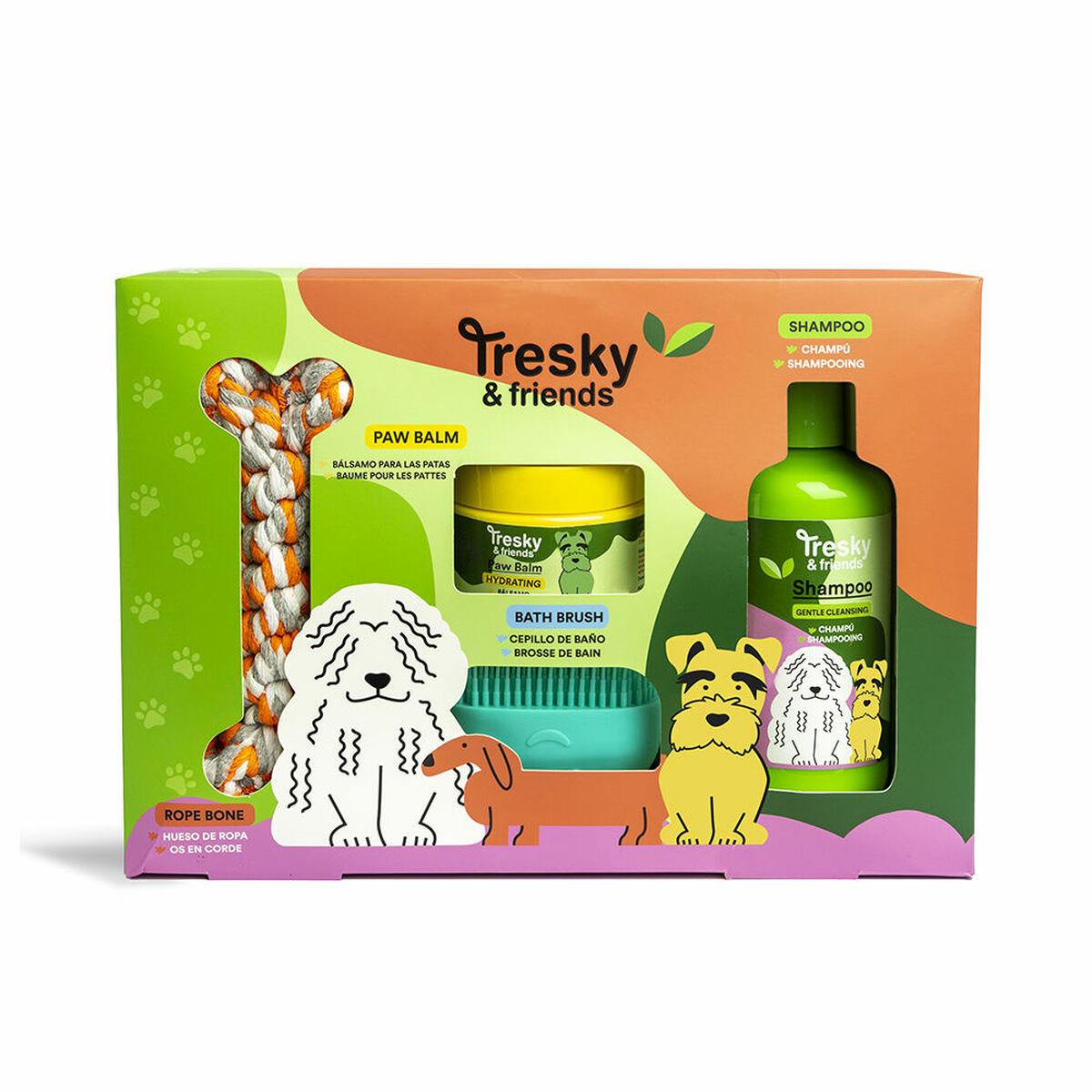 Set de higiene Tresky & Friends 4 Piezas