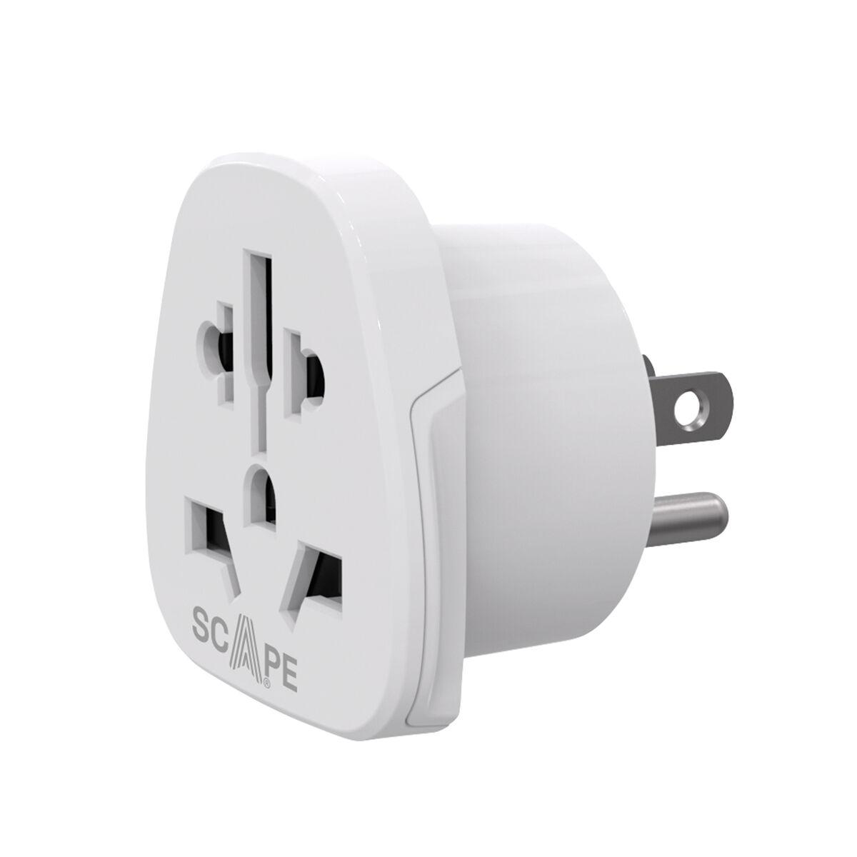 Scape Travel Adaptador de viaje Internacional a US