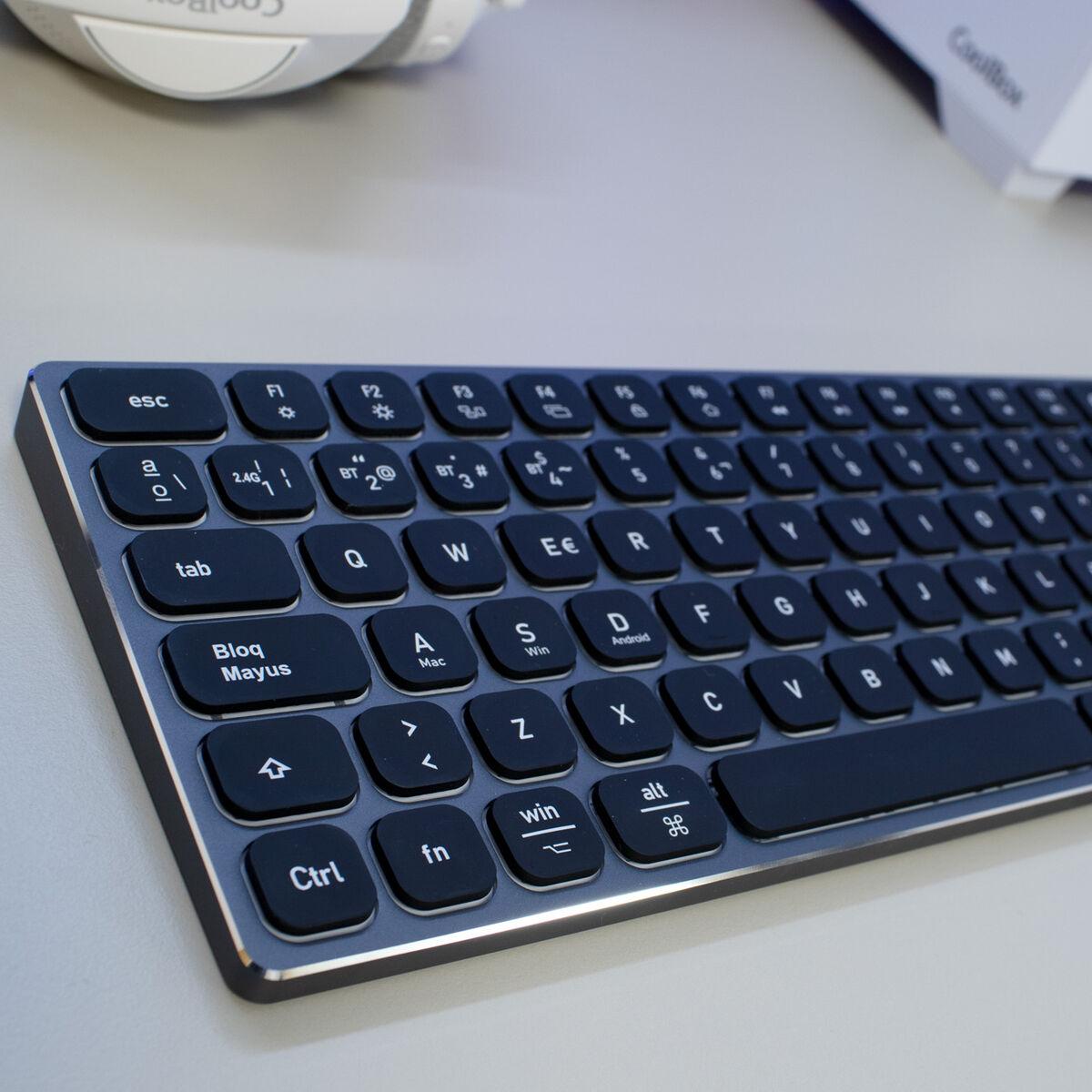 Teclado y Ratón CoolBox COO-TEW02-BKB Negro