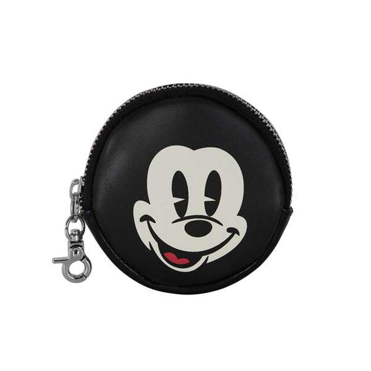 Monedero Mickey Mouse Negro