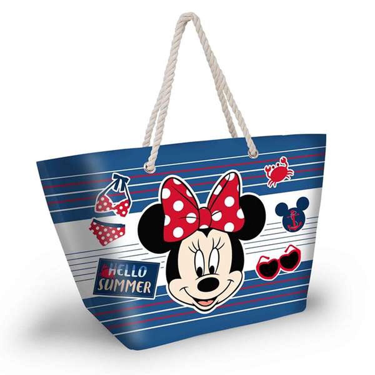 Bolsa de Playa Minnie Mouse Azul