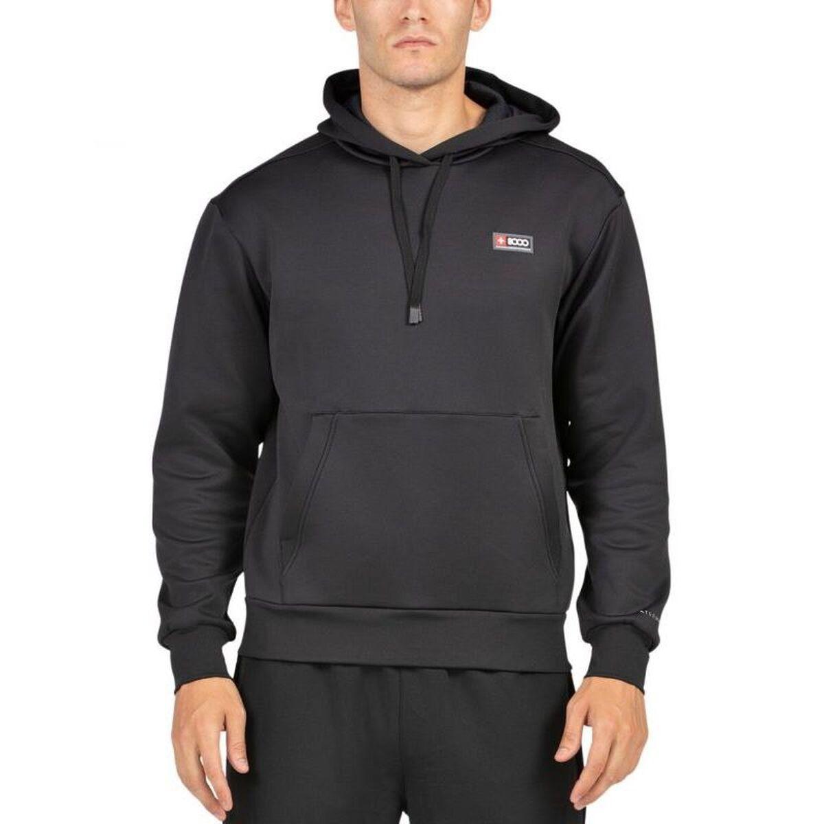 Sudadera con Capucha Hombre +8000 Euron Negro