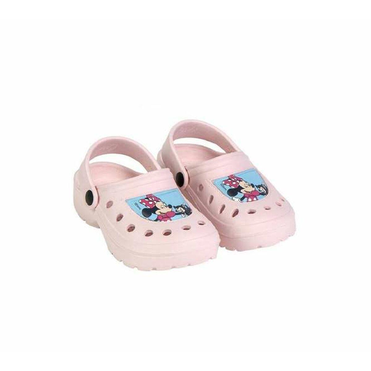 Zuecos de Playa Minnie Mouse Rosa 24-25