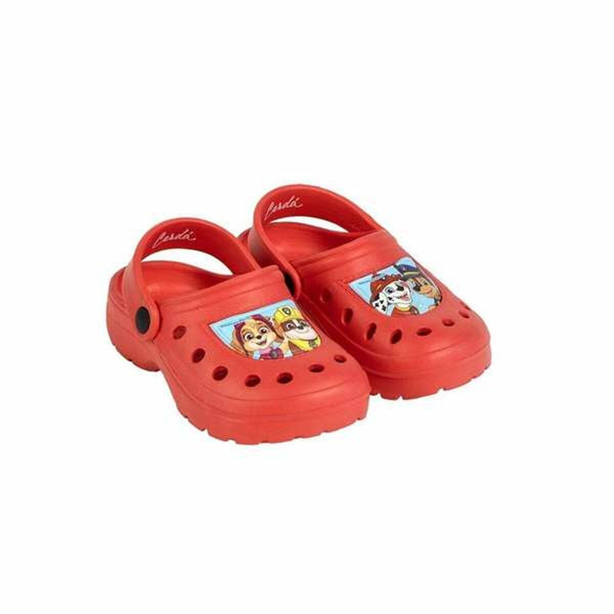 Zuecos de Playa The Paw Patrol Rojo 28-29